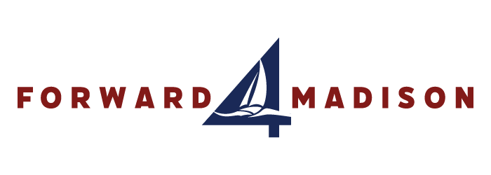 Forward Madison logo with sailboat and number 4